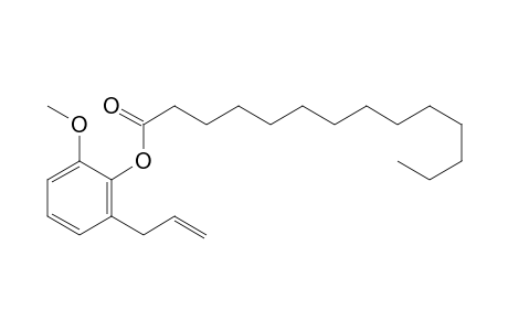 2-allyl-6-methoxyphenyl tetradecanoate