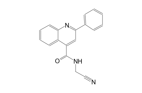 N-(cyanomethyl)-2-phenyl-4-quinolinecarboxamide