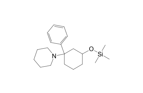 1-(1-phenyl-3-(trimethylsiloxy)cyclohexyl)piperidine
