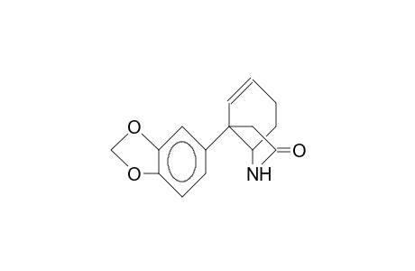 3a,6,7,7Aa-tetrahydro-3aa-(3,4-methylenedioxy-phenyl)-2-indolinone