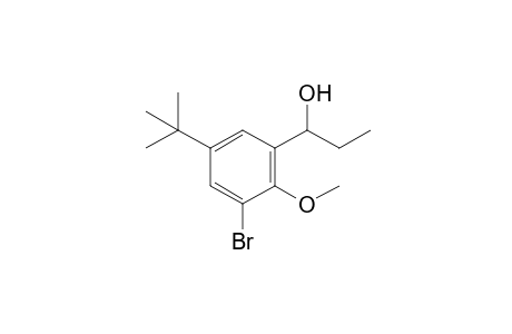 3-BROMO-5-tert-BUTYL-alpha-ETHYL-2-METHOXYBENZYL ALCOHOL