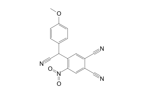 4-[(4-Methoxyphenyl)(cyano)methyl]-5-nitrobenzene-1,2-dicarbonitrile