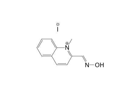 quinolinium, 2-[(hydroxyimino)methyl]-1-methyl-,iodide