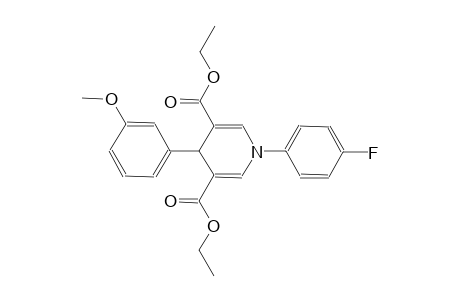 3,5-pyridinedicarboxylic acid, 1-(4-fluorophenyl)-1,4-dihydro-4-(3-methoxyphenyl)-, diethyl ester