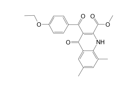 3-(4-Ethoxybenzoyl)-4-keto-6,8-dimethyl-1H-quinoline-2-carboxylic acid methyl ester