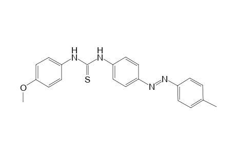 1-(4-Methoxy-phenyl)-3-(4-p-tolylazo-phenyl)-thiourea