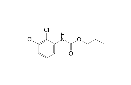 2,3-dichlorocarbanilic acid, propyl ester
