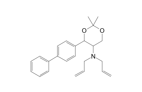 Diallyl-(4-biphenyl-4-yl-2,2-dimethyl-[1,3]dioxan-5-yl)-amine