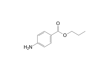 p-aminobenzoic acid, propyl ester