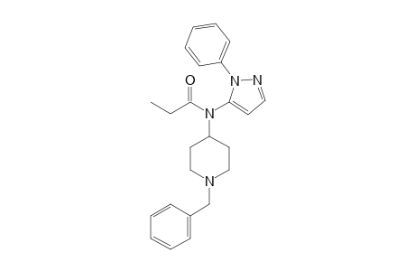 N-(1-PHENYLPYRAZOL-5-YL)-N-(1-BENZYL-4-PIPERIDYL)-PROPANAMIDE