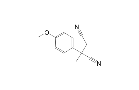 2-(4-Methoxyphenyl)-2-methyl-butanedinitrile