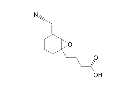 (E/Z)-4-(5-Cyanomethylene-7-oxabicyclo[4.1.0]hept-1-yl)butyric acid