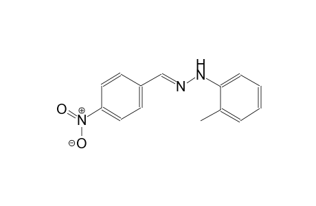 Benzaldehyde, 4-nitro-, 2-methylphenylhydrazone