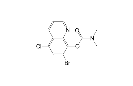 carbamic acid, dimethyl-, 7-bromo-5-chloro-8-quinolinyl ester