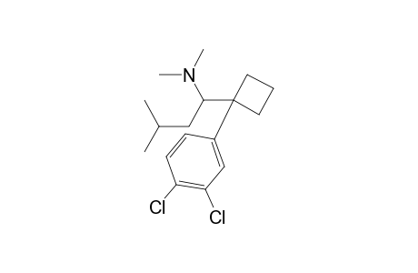 SIBUTRAMINE-ANALOGUE;CHLORO-SIBUTRAMINE;(+/-)-DIMETHYL-1-[1-(3,4-DICHLOROPHENYL)-CYCLOBUTYL]-N,N,3-TRIMETHYLBUTAN-1-AMINE