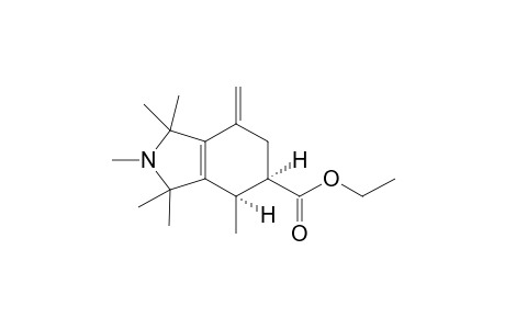 Ethyl 1,1,2,3,3,4-hexamethyl-7-methylene-2,3,4.alpha.,5.alpha.,6,7-hexahydro-1H-isoindole-5-carboxylate