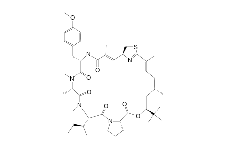 E-DEHYDROAPRATOXIN-A;MAJOR-CONFORMER