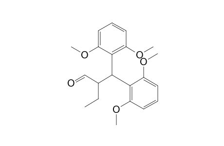 2-Ethyl-3,3-bis(2,6-dimethoxyphenyl)propanal