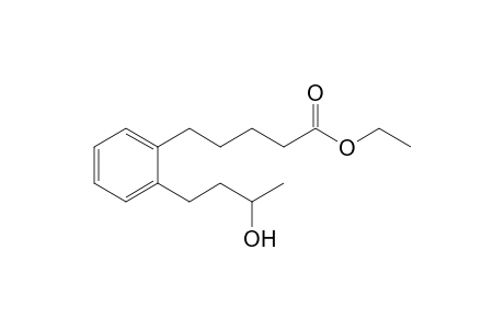 Ethyl 5-[2-(3-Hydroxybutyl)phenyl]pentanoate