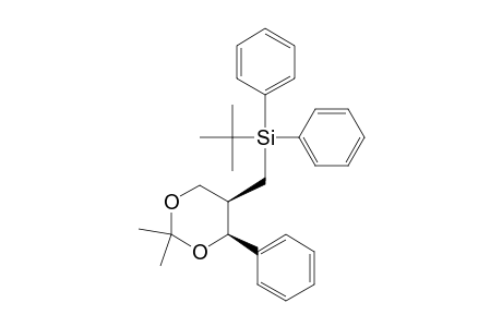 Silane, (1,1-dimethylethyl)[(2,2-dimethyl-4-phenyl-1,3-dioxan-5-yl)methyl]diphenyl-, cis-