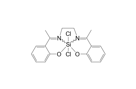 DICHLORO-(N,N'-ETHYLENE-BIS-(2-HYDROXYACETOPHENONE-IMINATO))-SILANE