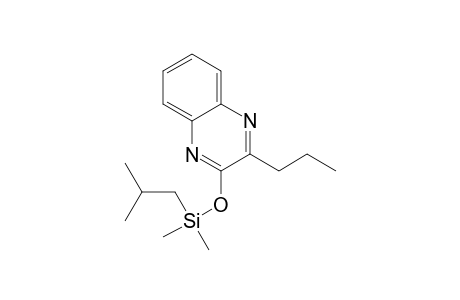 3-Propyl-2-(dimethyl-isobutyl-siloxy)-1,4-benzodiazine