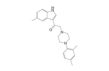 2-[4-(2,4-dimethylphenyl)-1-piperazinyl]-1-(5-methyl-1H-indol-3-yl)ethanone