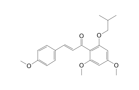 2'-(2-Methylpropyl)oxy-4,4',6'-trimethoxychalcone (ISOMER2)