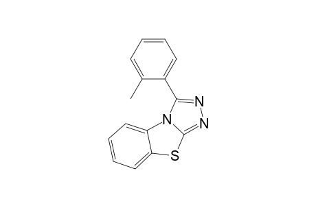 3-(2-Methylphenyl)-s-triazolo[3,4-b]benzothiazole
