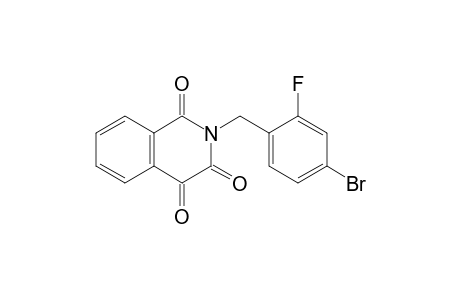 2-[(4-Bromo-2-fluorophenyl)methyl]-1,3,4-trioxo-1,2,3,4-tetrahydroisoquinoline