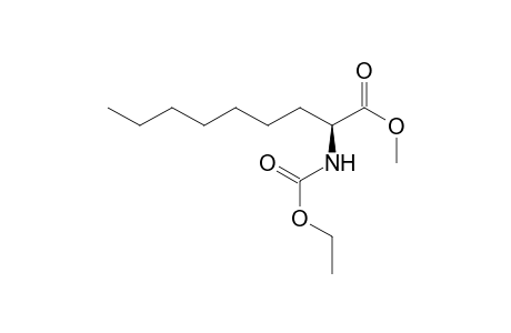 Methyl (2S)-2-(ethoxycarbonylamino)nonanoate