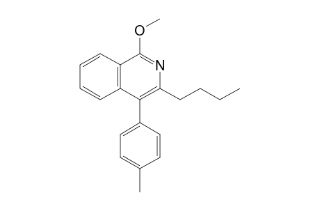 3-n-Butyl-4-(4-methylphenyl)-1-methoxyisoquinoline