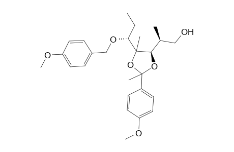 (2S,3R,4R,5R)-2,4-Dimethyl-5-(4-methoxybenzyloxy)-3,4-[1-(4-methoxyphenyl)ethylidenedioxy]heptan-1-ol