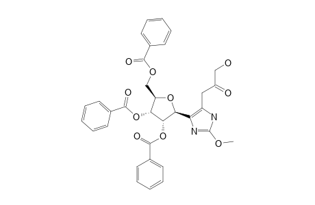 3-[2-METHOXY-4-(2,3,5-TRI-O-BENZOYL-BETA-D-RIBOFURANOSYL)-IMIDAZOLYL]-2-OXO-1-PROPANOL