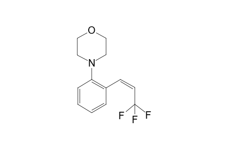 (Z)-4-(2-(3,3,3-Trifluoroprop-1-enyl)phenyl)morpholine