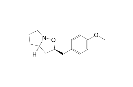 trans-2,3,3a,4,5,6-hexahydro-2-(4-methoxybenzyl)pyrrolo[1,2-b]isoxazole