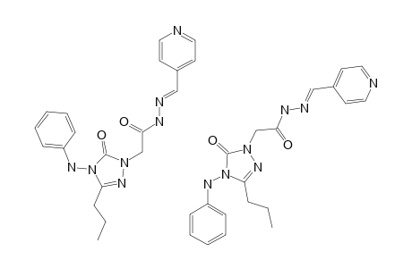 5-OXO-4-PHENYLAMINO-3-N-PROPYL-4,5-DIHYDRO-[1,2,4]-TRIAZOL-1-YL-ACETIC-ACID-PYRIDINE-4-YL-METHYLENEHYDRAZIDE
