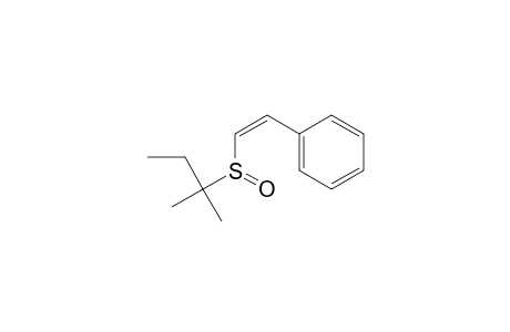 (Z)-tert-Amylsulfinyl-2-phenylethene