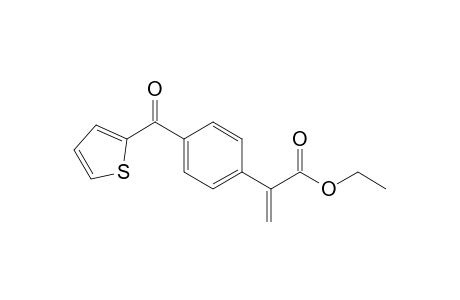 Ethyl 2-[4-(2-thiophenecarbonyl)phenyl]propenoate