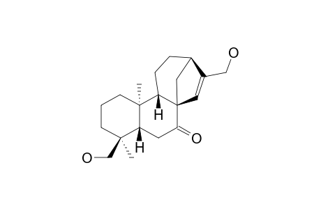 (ent)-17,18-Dihydroxy-Kaur-15-en-7-one