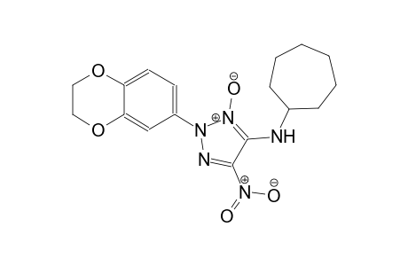 N-cycloheptyl-2-(2,3-dihydro-1,4-benzodioxin-6-yl)-5-nitro-2H-1,2,3-triazol-4-amine 3-oxide