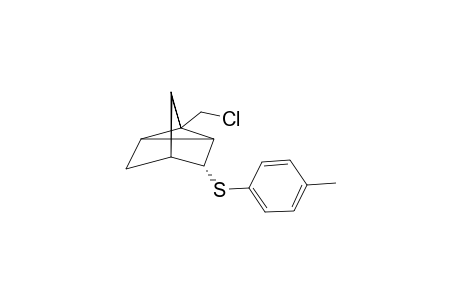 ENDO-3-(4'-METHYL-1'-PHENYLTHIO)-1-CHLOROMETHYL-TRICYCLO-[2.2.1.0(2,6)]-HEPTANE