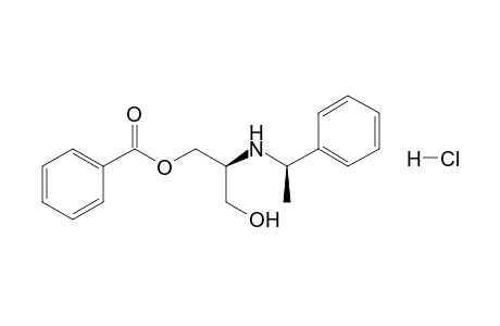 (2S,.alpha.R)-3-Hydroxy-2-(.alpha.-methylbenzyl)aminopropyl benzoate hydrochloride