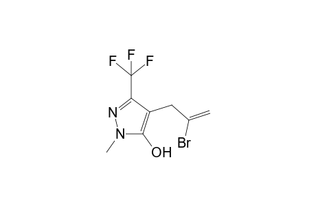 5-Hydroxy-1-methyl-4-(2-bromo-2-propenyl)-3-triifluoromethylpyrazole