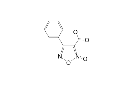 2-oxido-4-phenyl-furazan-2-ium-3-carboxylic acid