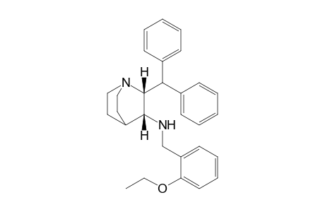 cis-2-(Diphenylmethyl)-N-[(2-ethoxyphenyl)methyl]-1-azabicyclo[2.2.2]octan-3-amine