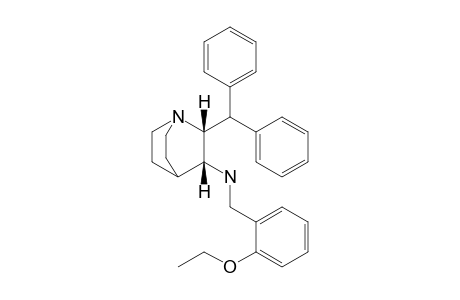 cis-2-(Diphenylmethyl)-N-[(2-ethoxyphenyl)methyl]-1-azabicyclo[2.2.2]octan-3-amine