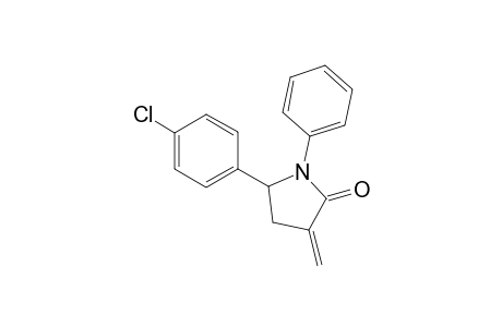 5-(4-Chlorophenyl)-3-methylene-1-phenyl-2-pyrrolodinone