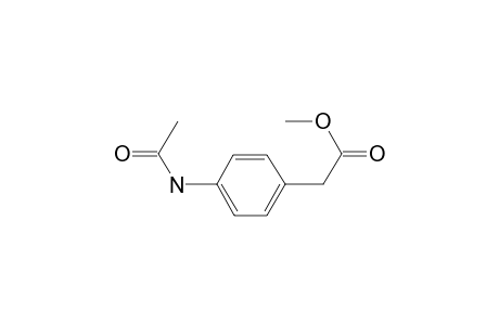 4-Acetylaminophenylacetic acid, methyl(ester)