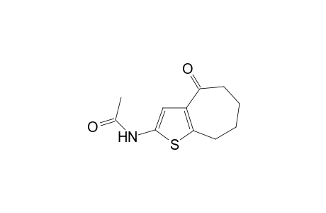 N-(4-Oxo-5,6,7,8-tetrahydro-4H-cyclohepta[b]thien-2-yl)acetamide